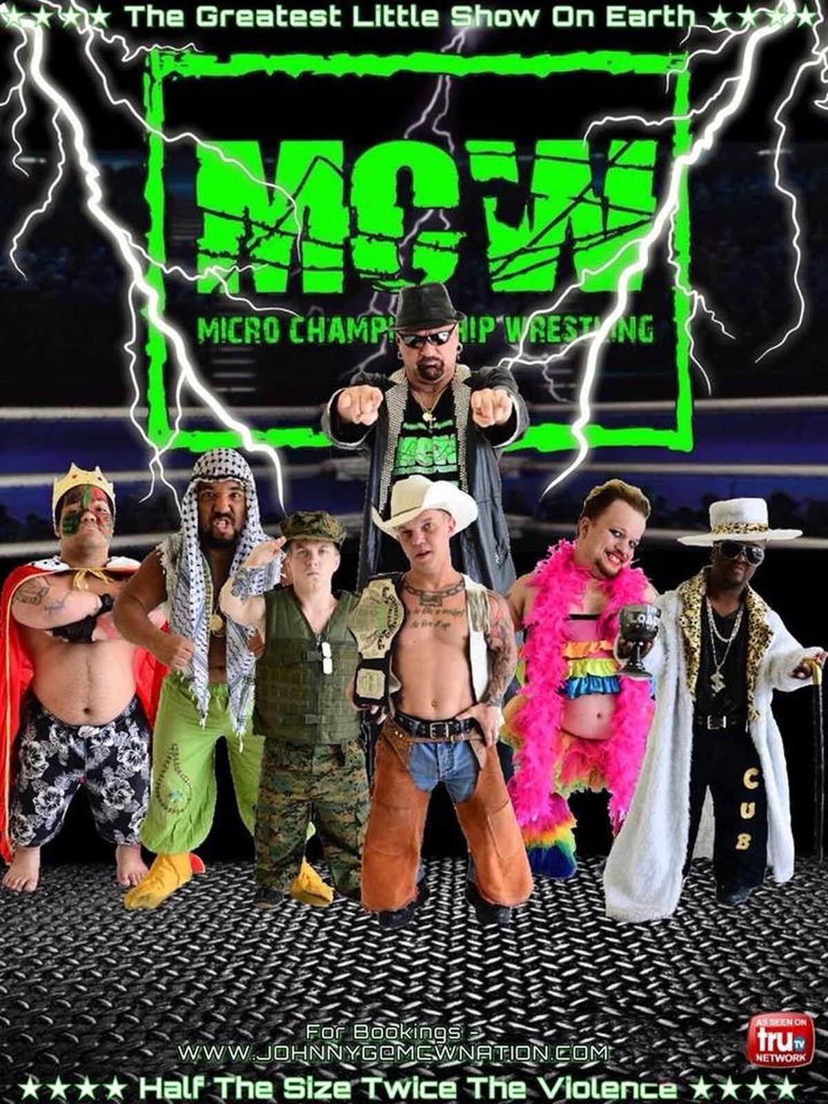 Micro Championship Wrestlers are ready to rumble on Aug. 3 in Fort Worth.