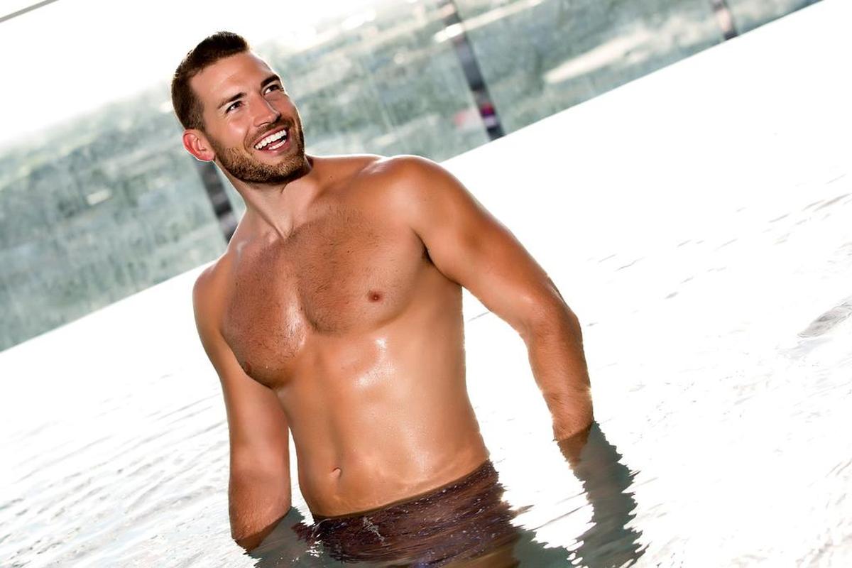 Josh Ahern competed on Season 27 of The Amazing Race in 2015 with his buddy, Tanner Kloven, who is also featured in this year’s Hot Issue. Josh appeared in the 2015 Hot Issue.