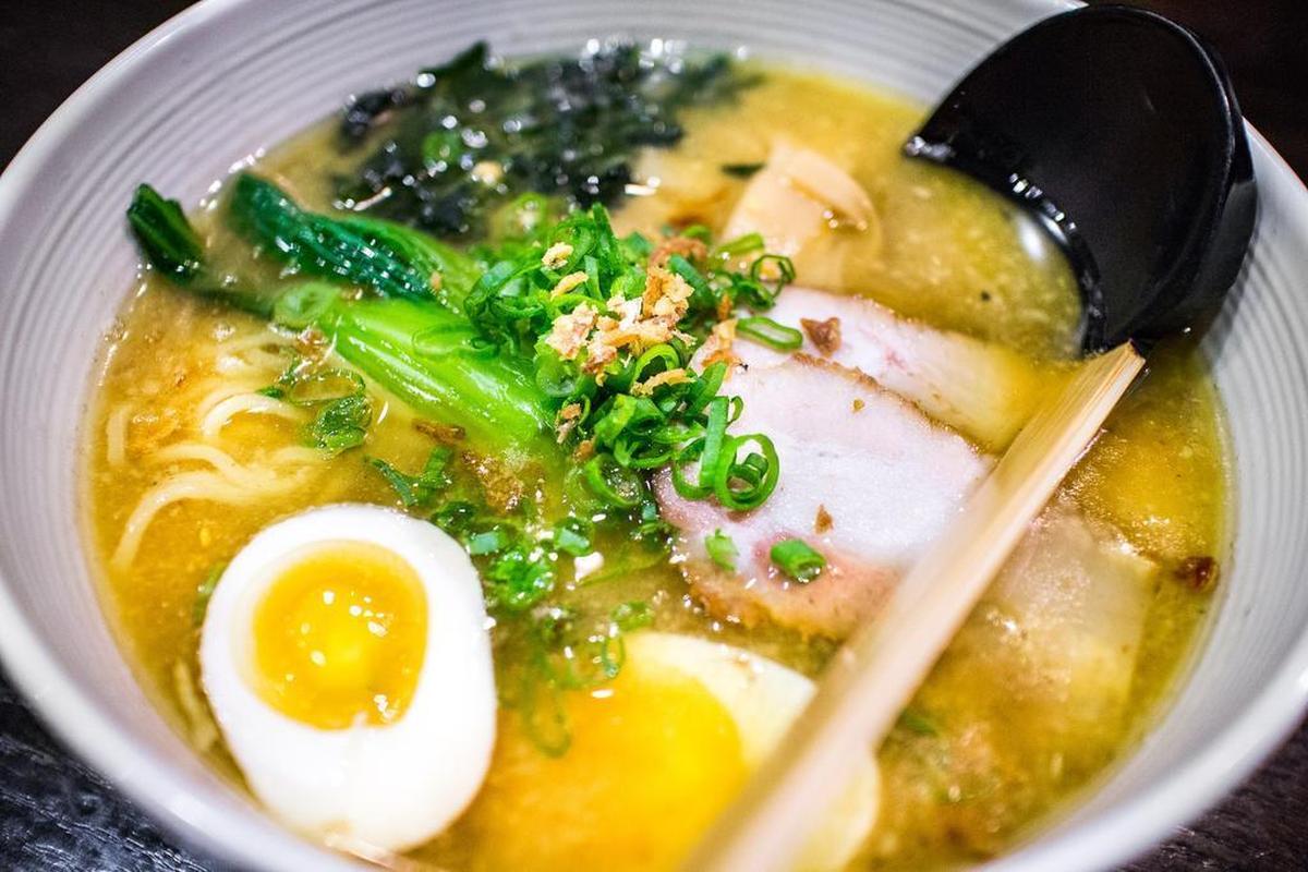 Baisen Shouyu Ramen from Hanabi Ramen.