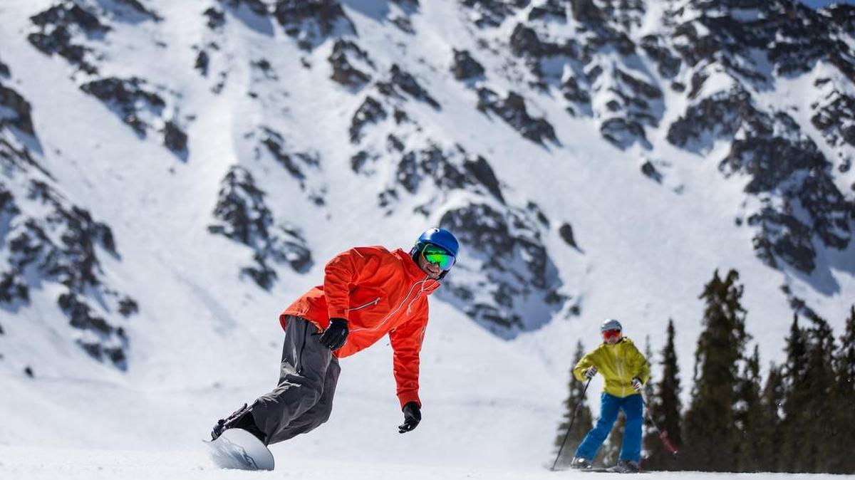 Arapahoe Basin is already open and is near Keystone, Colorado.