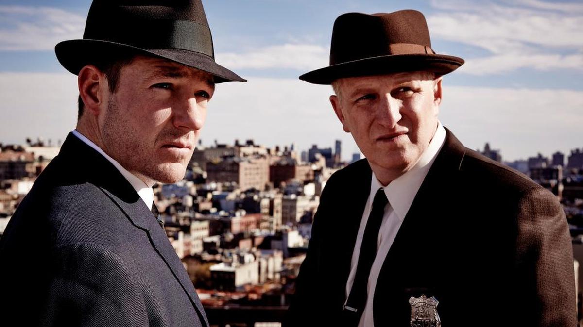 
Edward Burns, left, as Terry Muldoon and Michael Rapaport as Bullman in Public Morals
