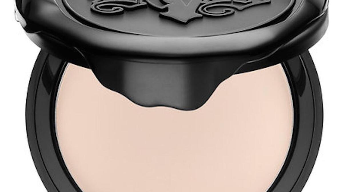 Kat Von D Lock-It Blotting Powder, $29, Sephora.