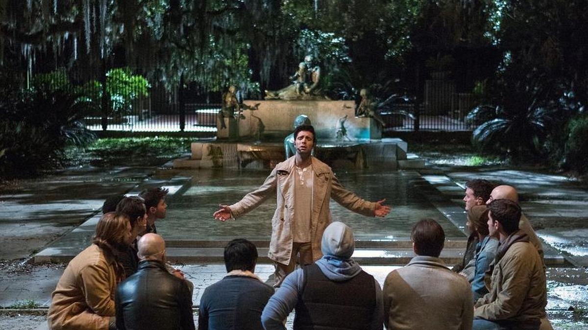 Jencarlos Canela stars as Jesus in The Passion, airing live from sights all around New Orleans on Palm Sunday.