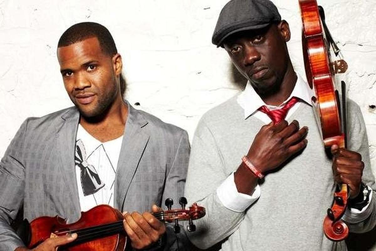 Black Violin, who combine hip-hop, jazz and classical music, are playing Arlington.
