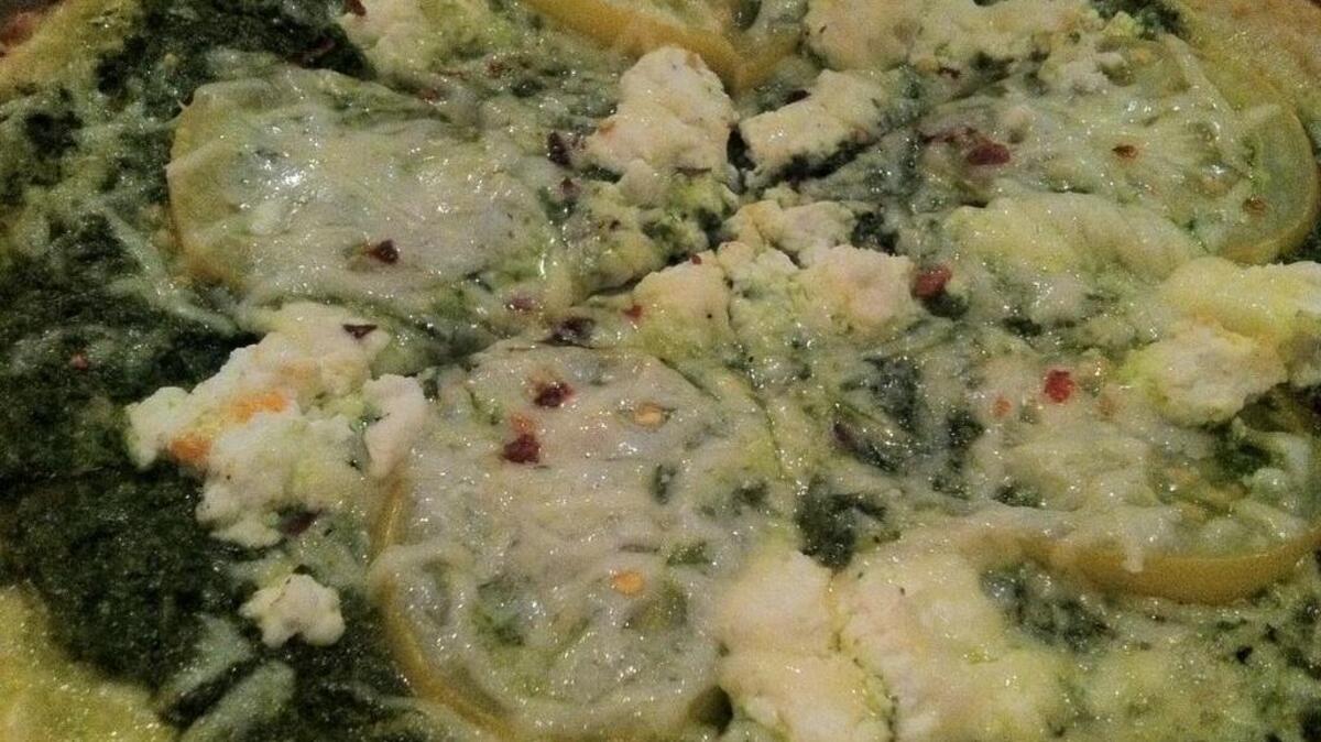 Winslow’s Yellow Rose of Texas pizza