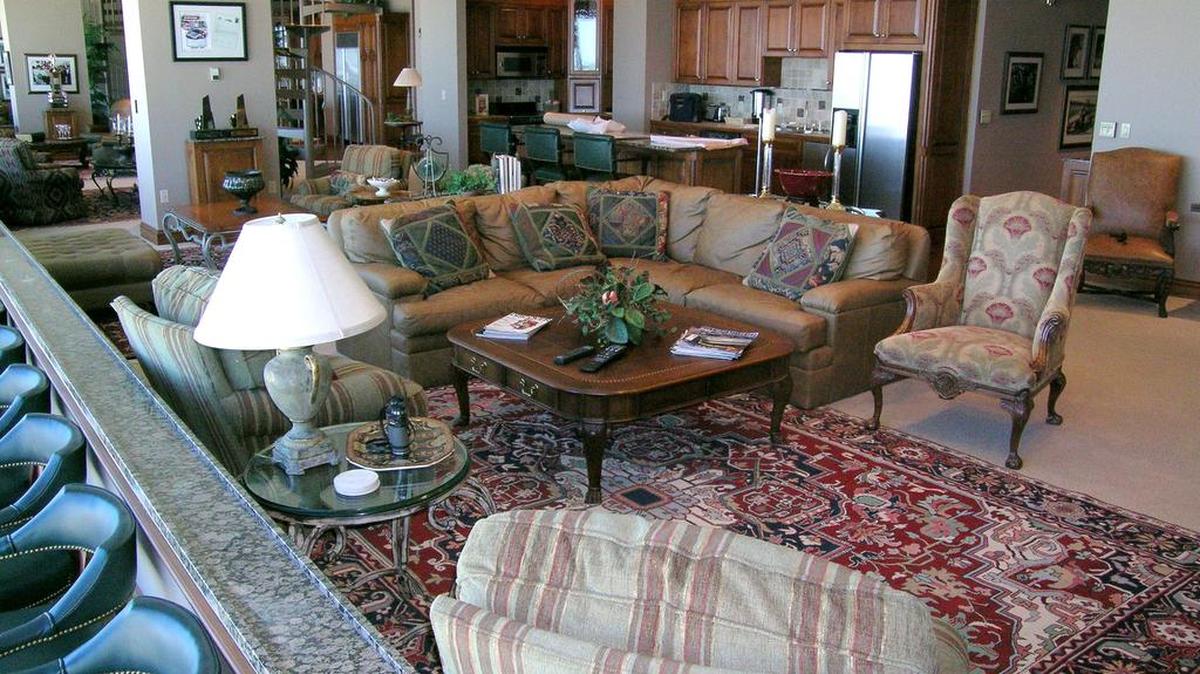 Spacious and well-furnished, the double-sized suite has all the comforts of home as well as great views of the races.