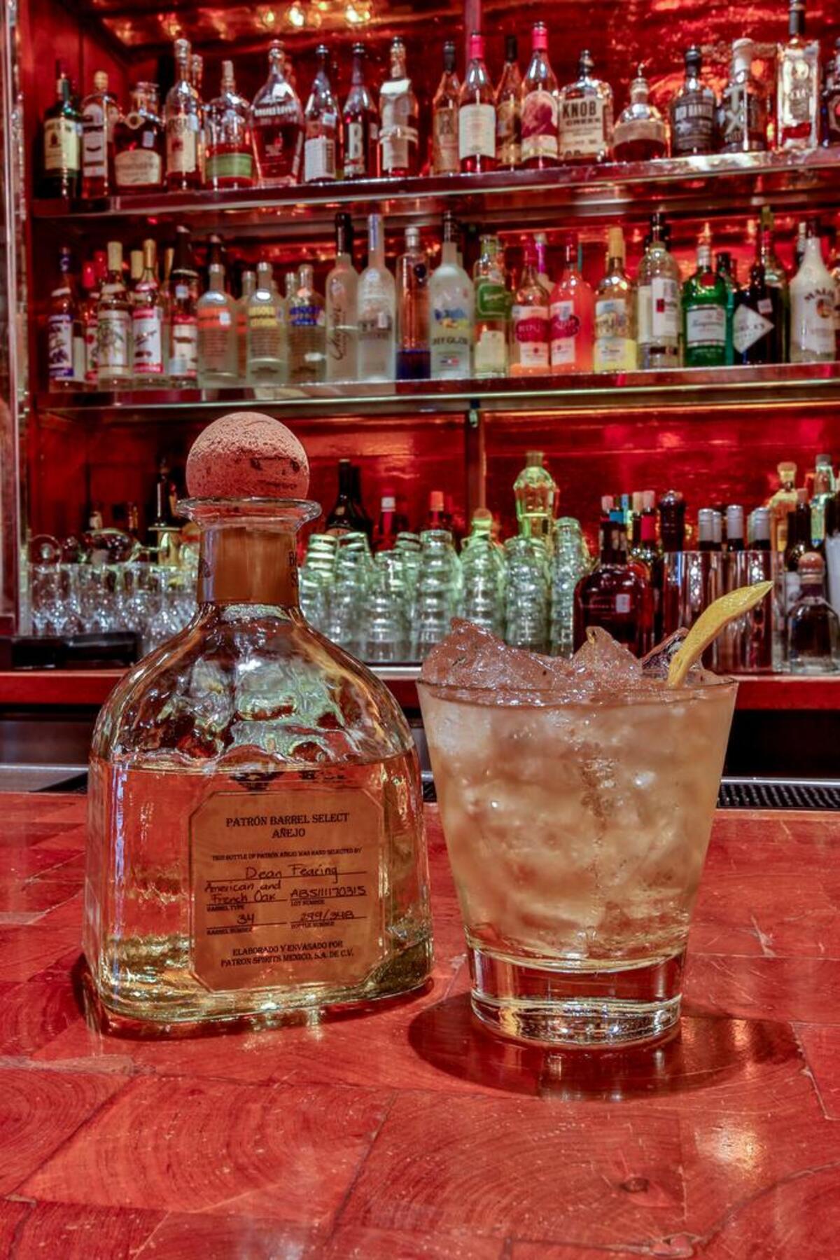 Rattlesnake Bar inside Fearings at The Ritz Carlton