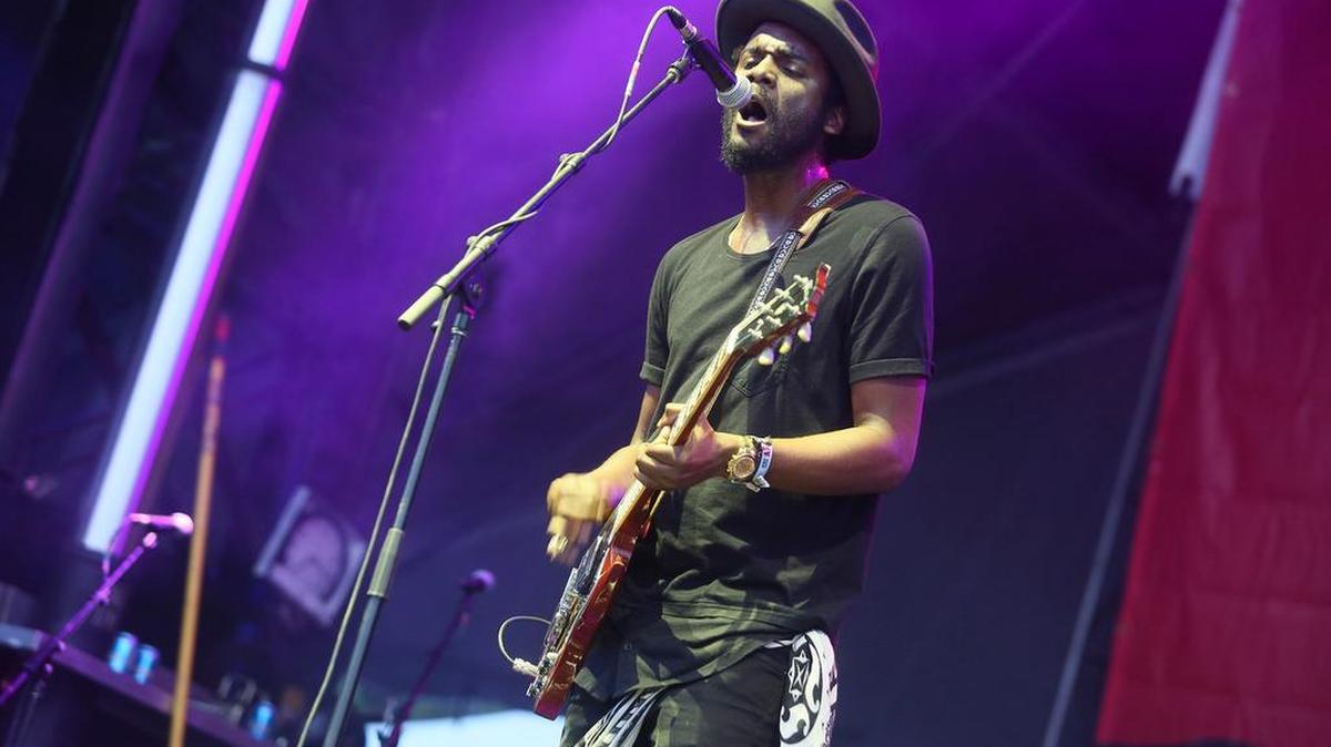 Gary Clark Jr. performs at the 2015 Austin City Limits fest.