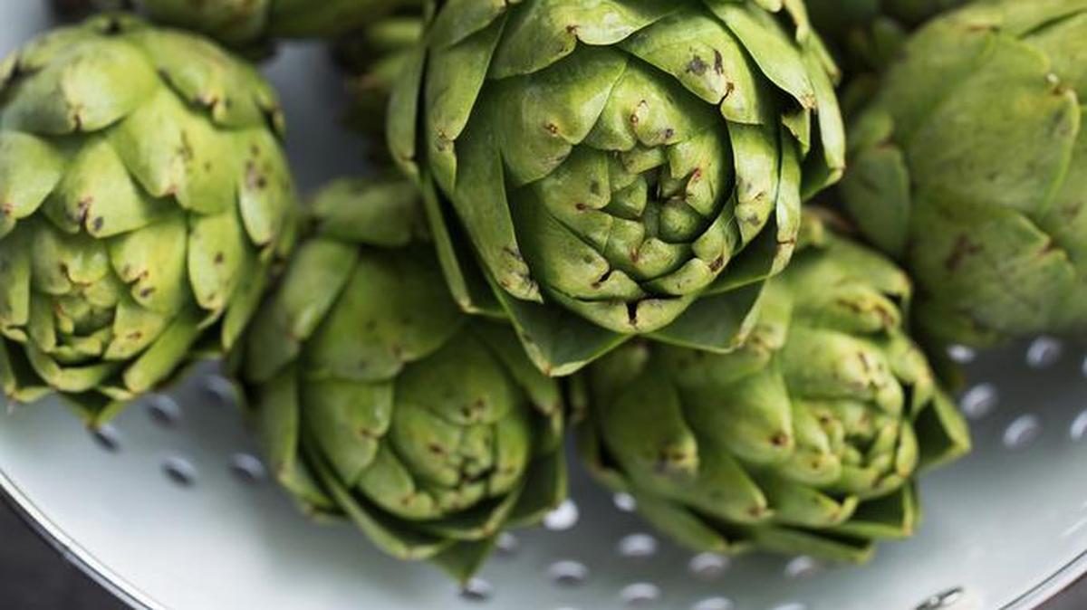 Artichokes are loaded with fiber.