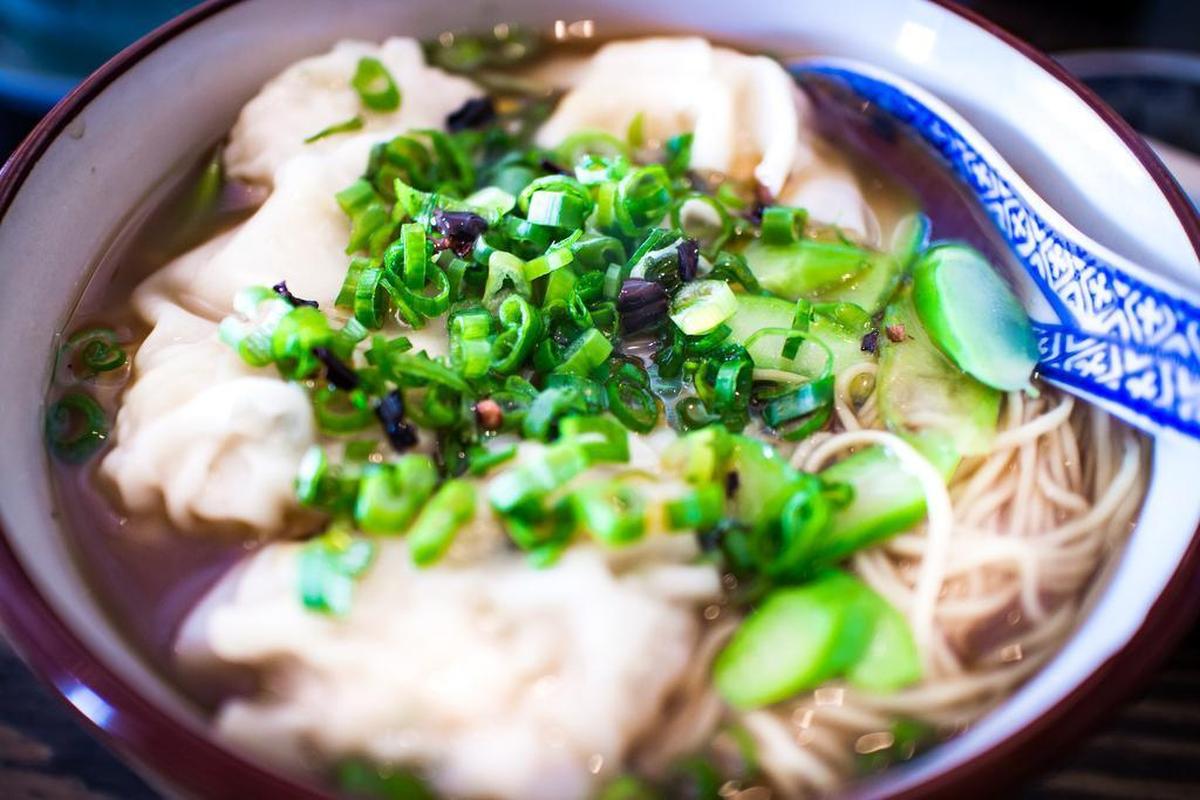 Won Ton Soup from Cannon Cafe.