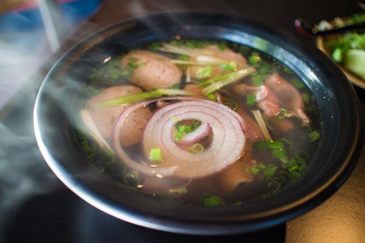 Pho Bo at Pho District.