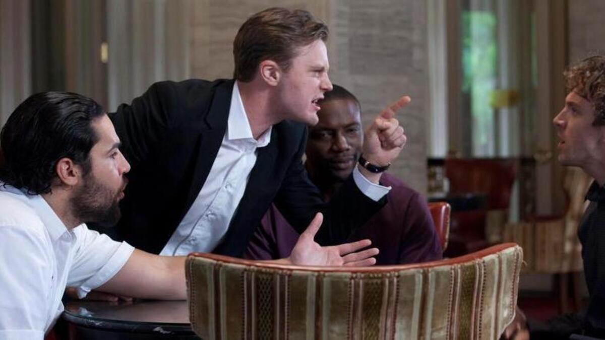 Christopher Abbott, Michael Pitt, Rob Brown and Dan Stevens in ‘Criminal Activities’