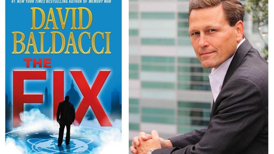 David Baldacci quickly pens another thriller, ‘The Fix’