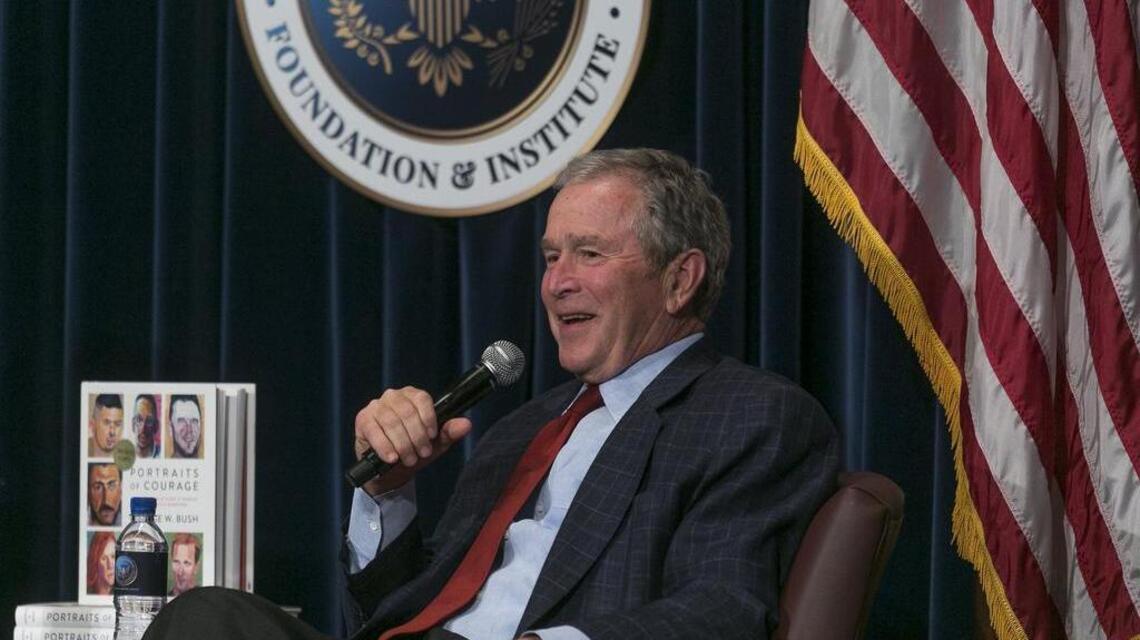 George W. Bush’s ‘Portraits of Courage’ is a No. 1 bestseller
