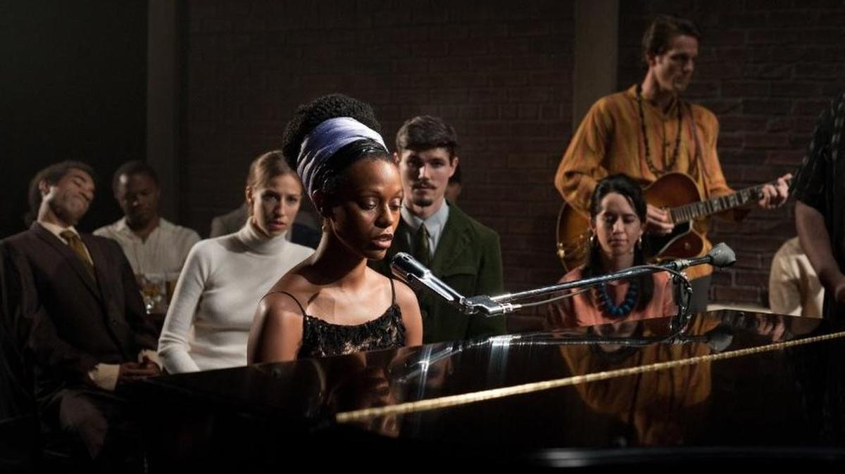 Zoe Saldana stars as controversy-courting singer Nina Simone in Nina.