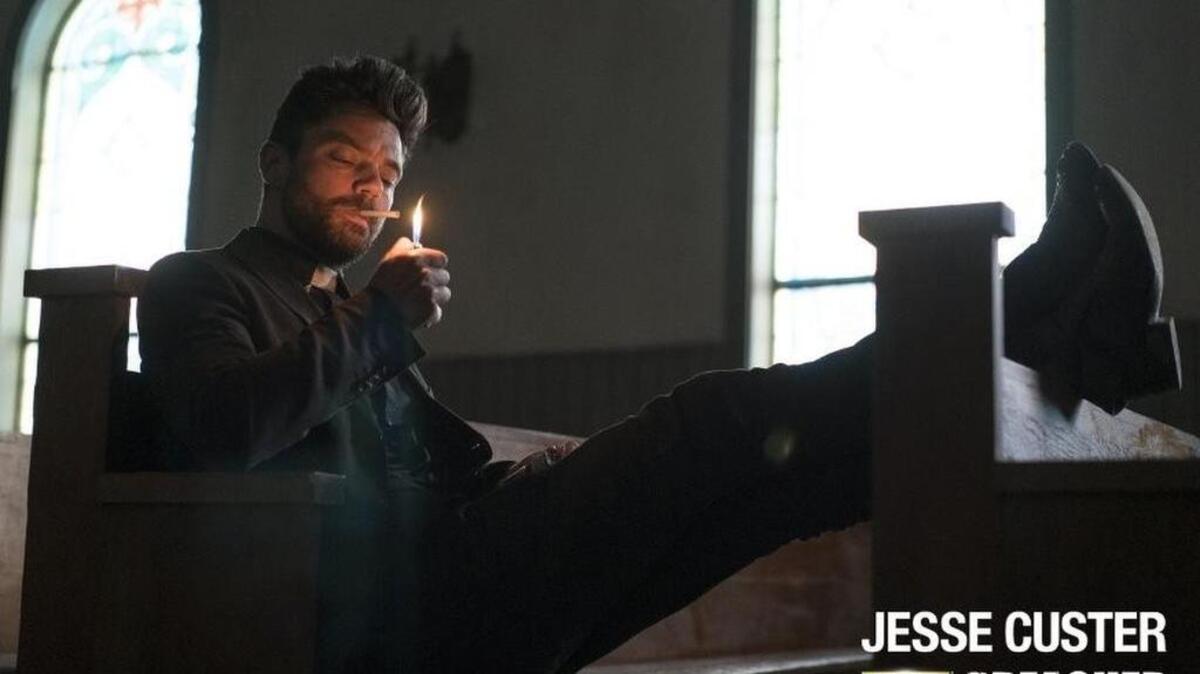 Dominic Cooper is Jesse Custer in ‘Preacher’