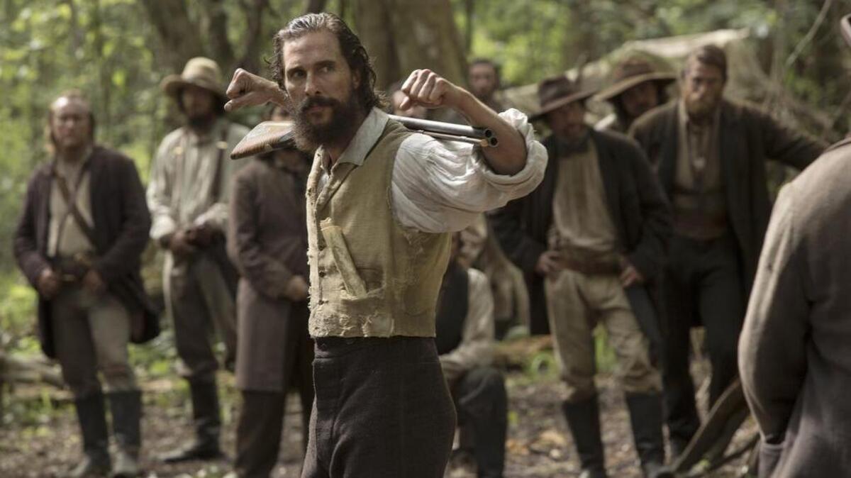 Matthew McConaughey in a scene from "The Free State of Jones."