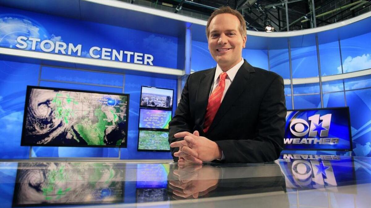 Larry Mowry, in a 2014 file photo at KTVT/Channel 11’s Fort Worth studios.