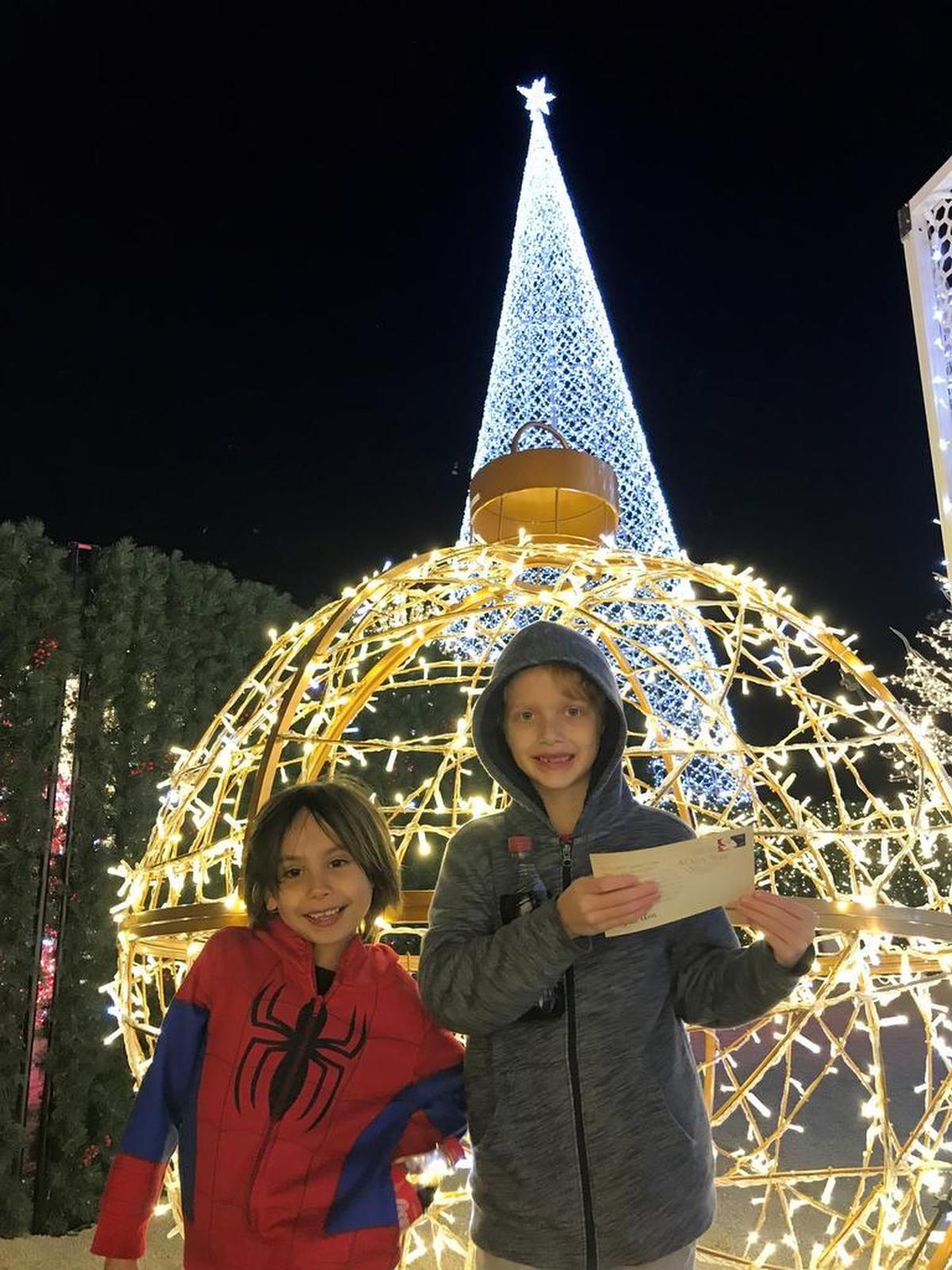 There are plenty of photo opportunities at Enchant Christmas.