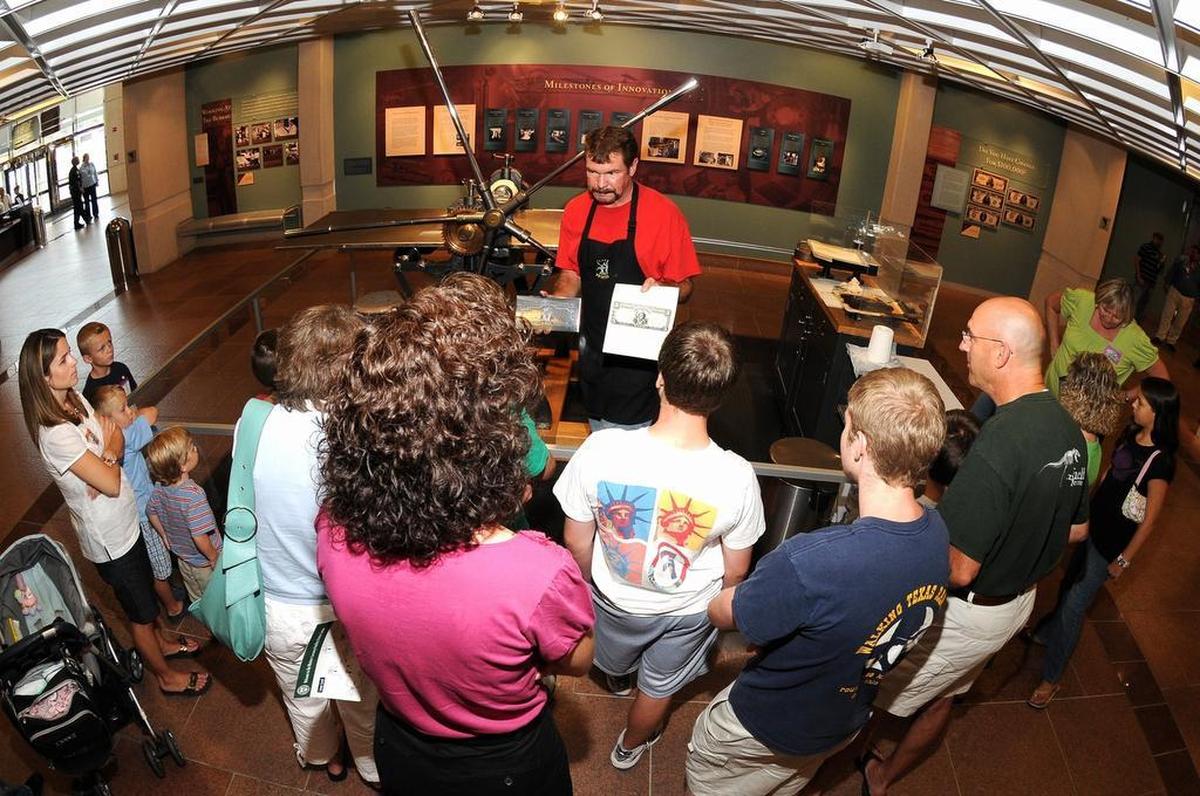 See how currency is made at the U.S. Treasury’s printing plant in Fort Worth.
