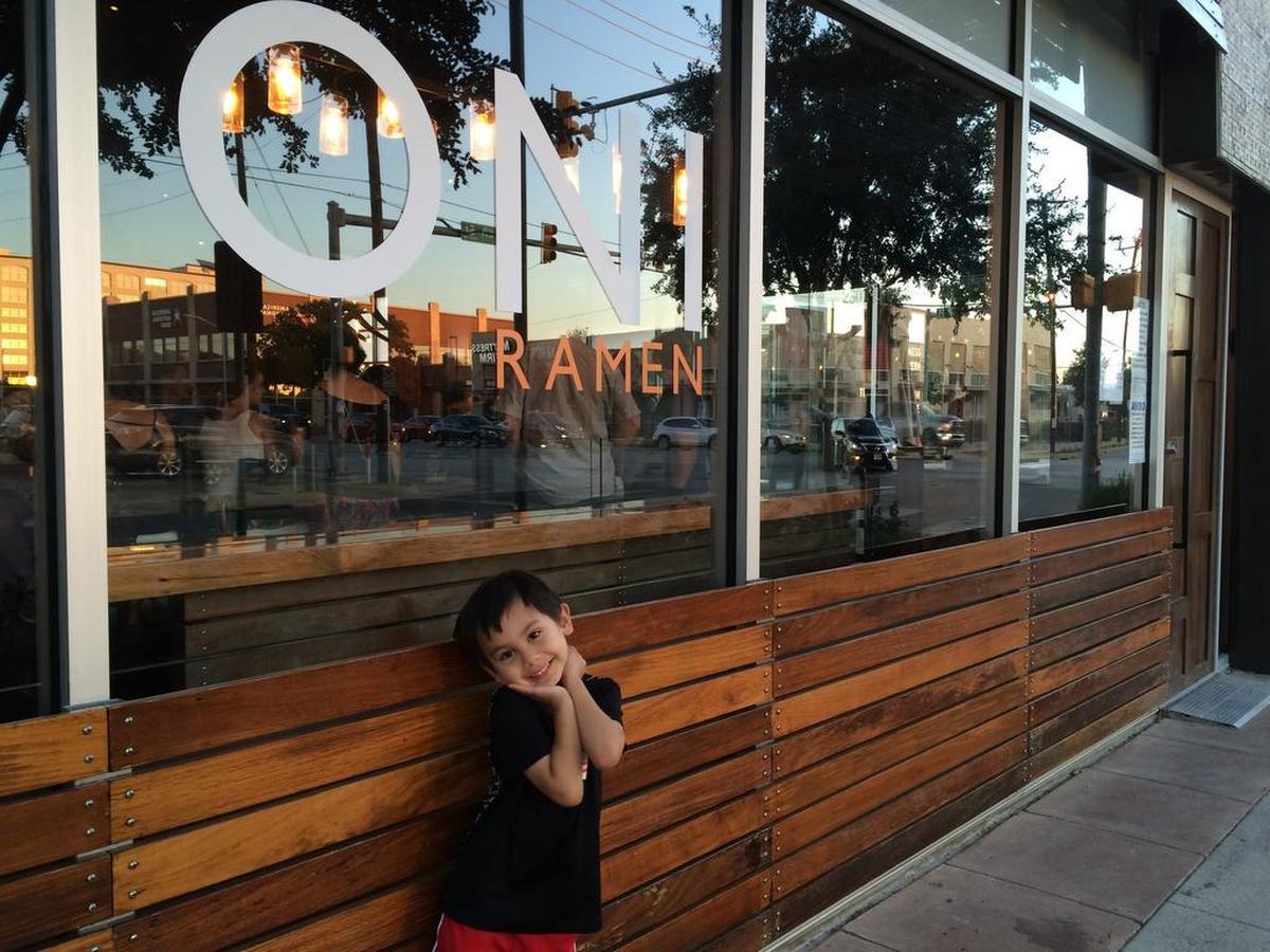 Oni Ramen is located in the West 7th St. district of Fort Worth.