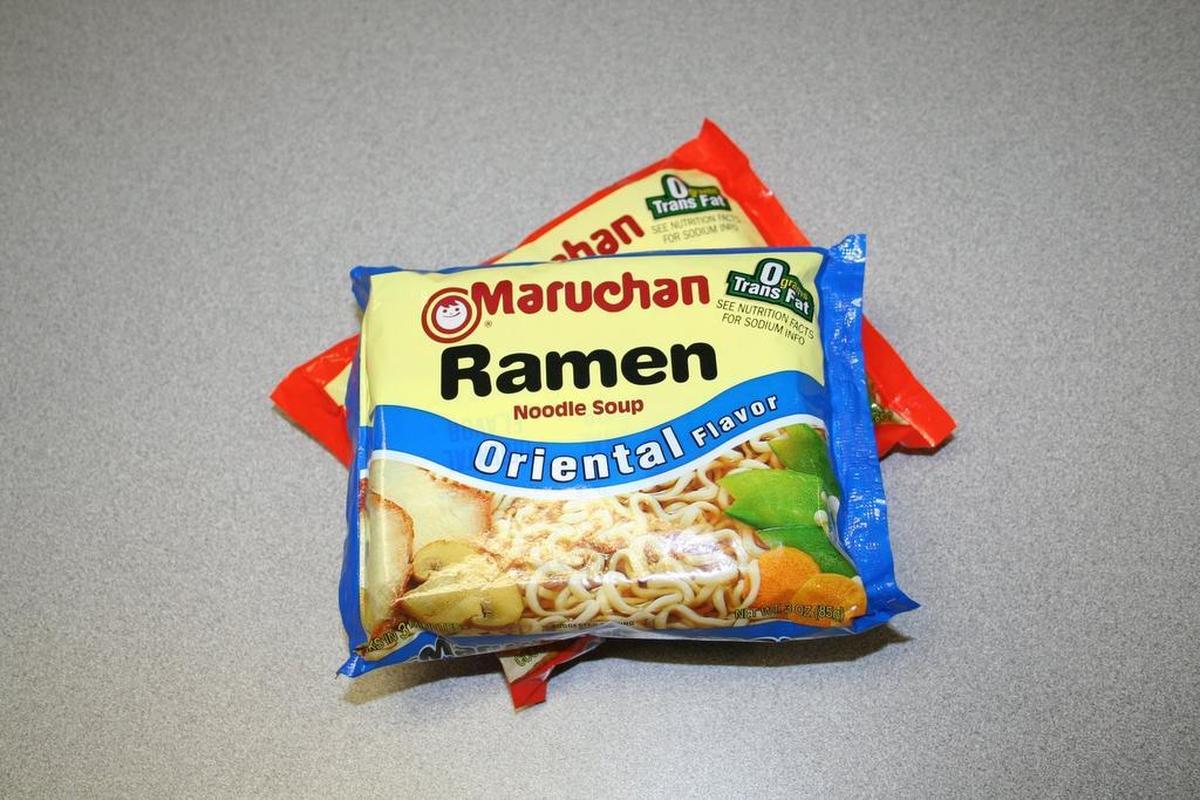 Instant ramen is a popular dish at college dorms.