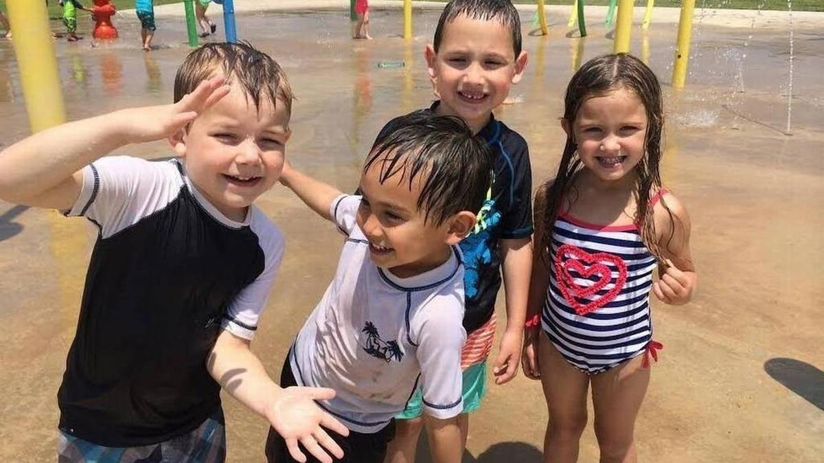 Community park splash pads are a great way to beat the heat. The Cannon Parkway splash pad in Roanoke is next to the city’s skate park.