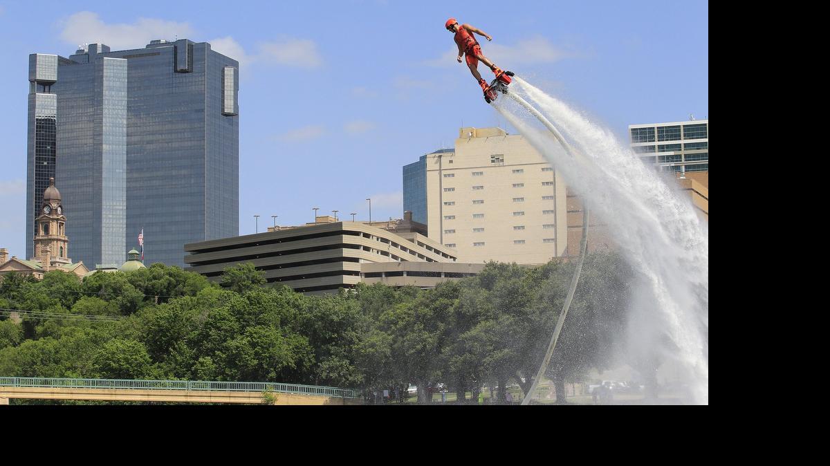 
The fly board team that will be performing against this year at Fort Worth's Fourth at Panther Island Pavilion.
