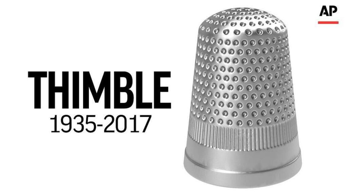 R.I.P., Monopoly thimble
