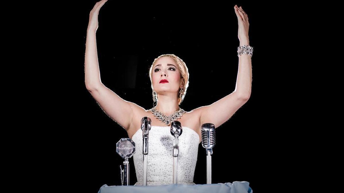 “Evita,” which tells the story of Eva Duarte Peron, opens Nov. 4 at Casa Mañana in Fort Worth. Dee Roscioli stars.