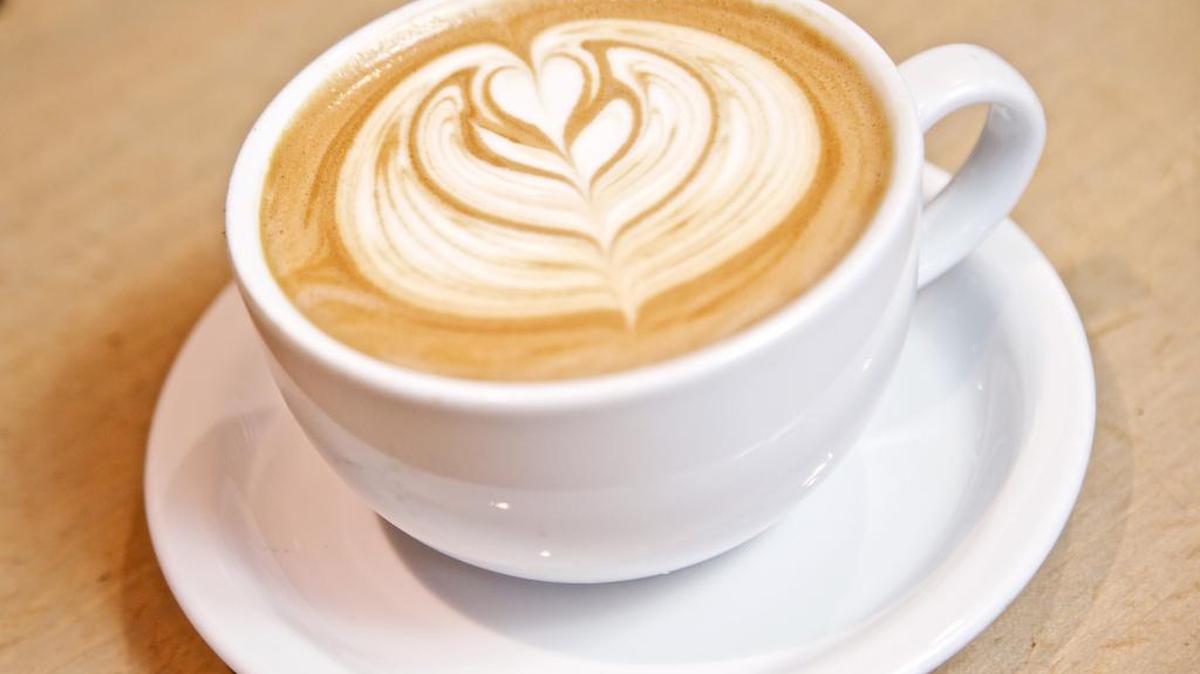 Cafe Mocha Latte at Brewed on Magnolia Avenue in 2015.