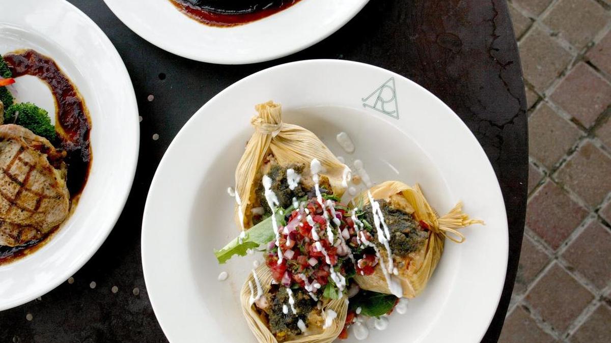 A longtime signature dish at Reata in downtown Fort Worth: tenderloin tamales.