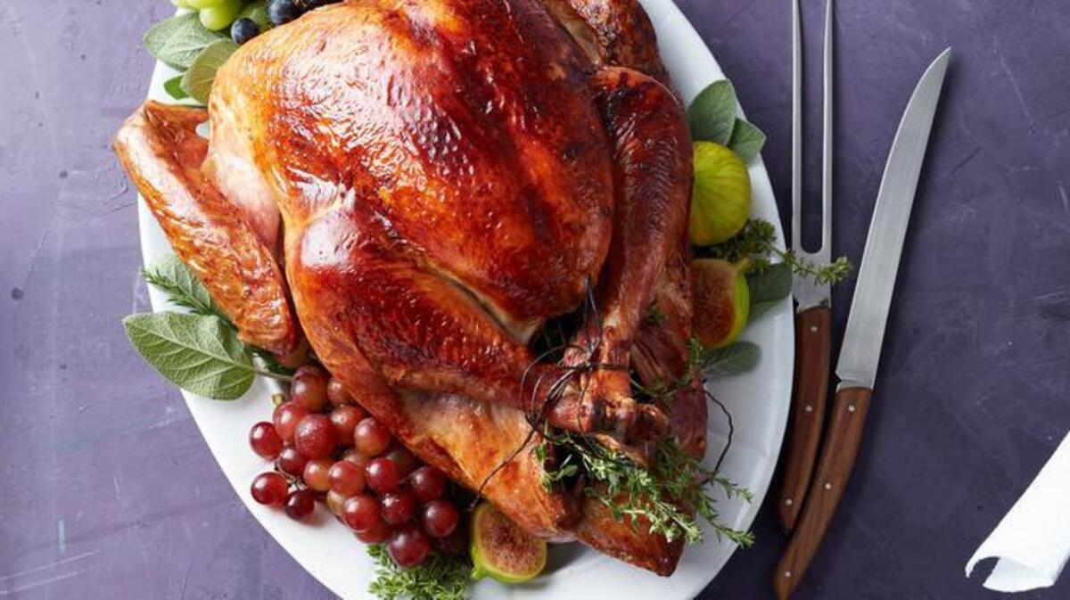 Mix the lemony roast chicken’s pan drippings into the dressing to add extra flavor.