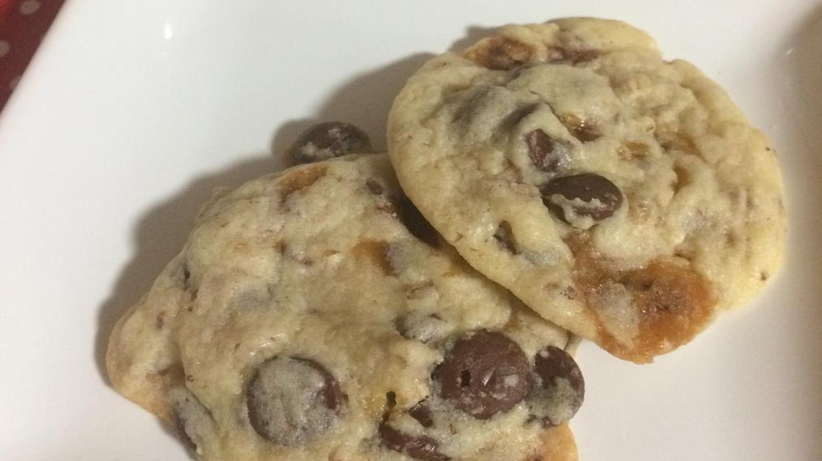 Bunny toffee crunch cookies.
