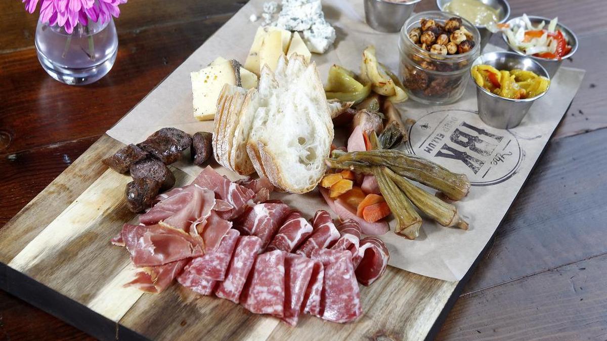The “Butcher's Meats” board at Independent Bar & Kitchen in Dallas