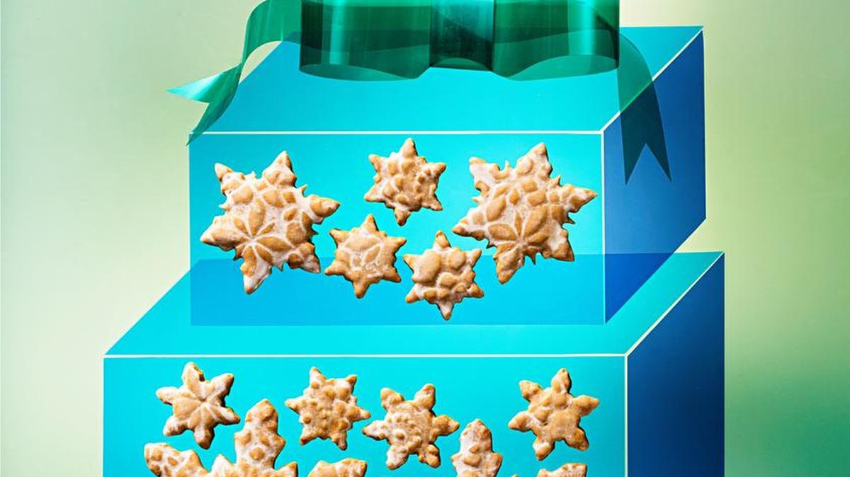 These coriander-and-cardamom-spiced biscuits, known as speculaas in northern Europe, are as delicious as they are lovely to serve.