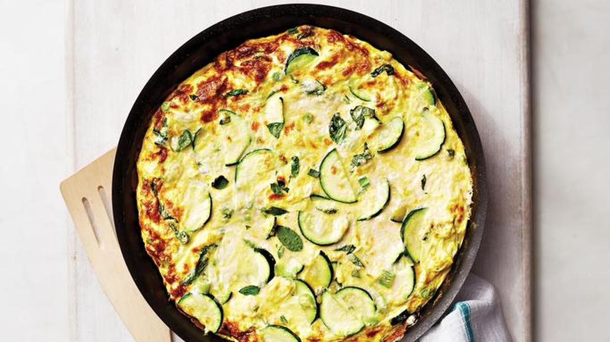 Use a broilerproof nonstick skillet or a well-seasoned cast-iron pan.