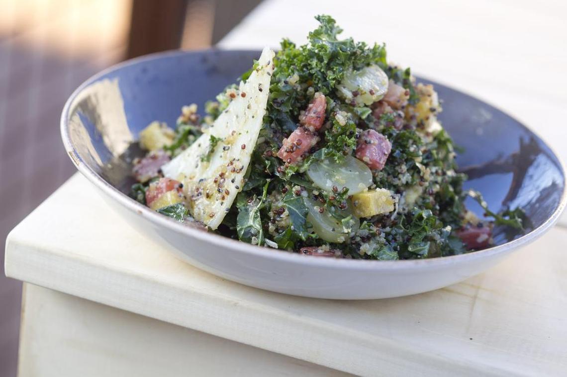 The little farmers salad at Press Cafe in Fort Worth