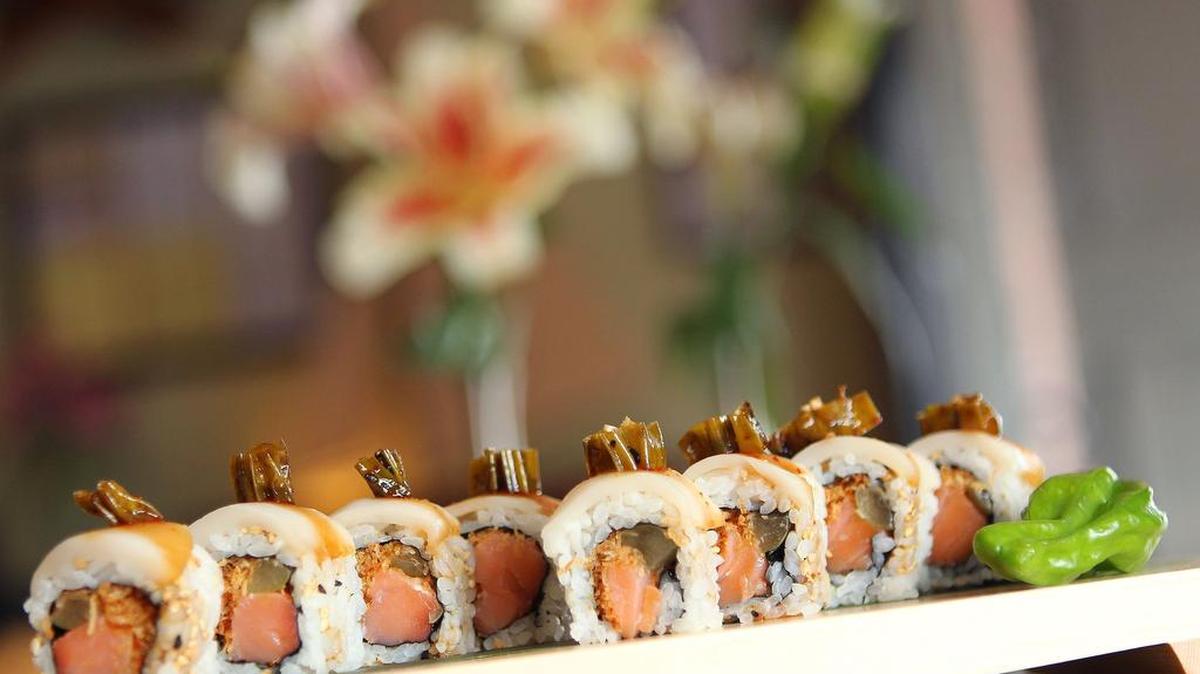 A Kinrei roll at Little Lilly Sushi.