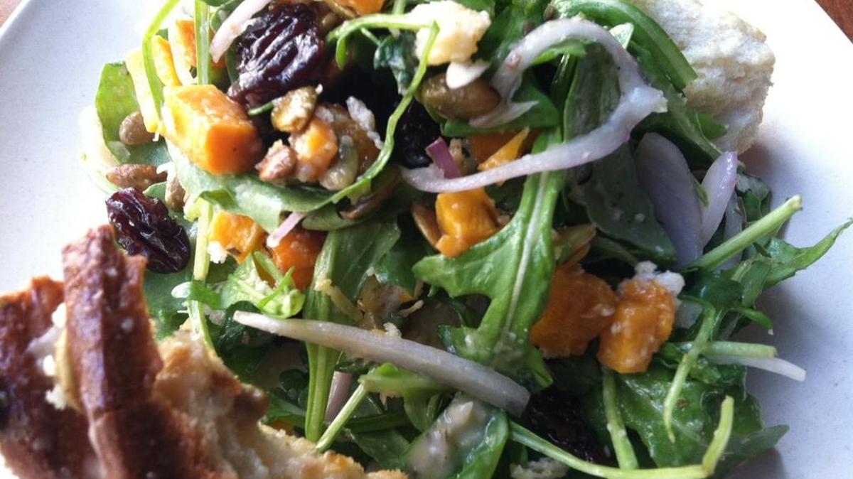 Autumn panzanella salad at FW Market + Table
