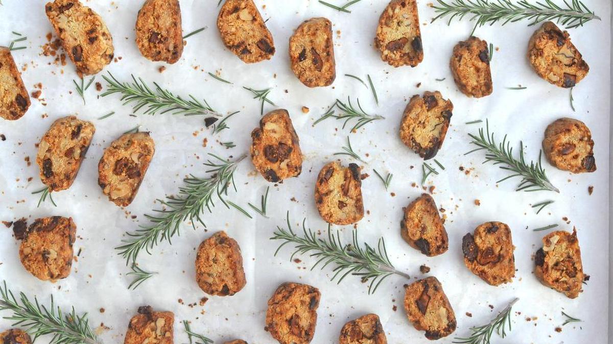 Double the batch when you make these Fig, walnut and blue cheese biscotti, so you can give some away and keep some for yourself.