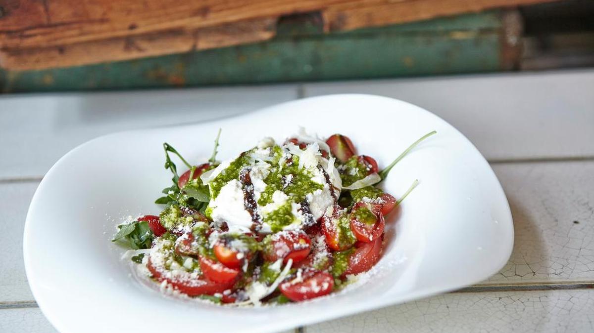 Burrata salad at Olivella’s
