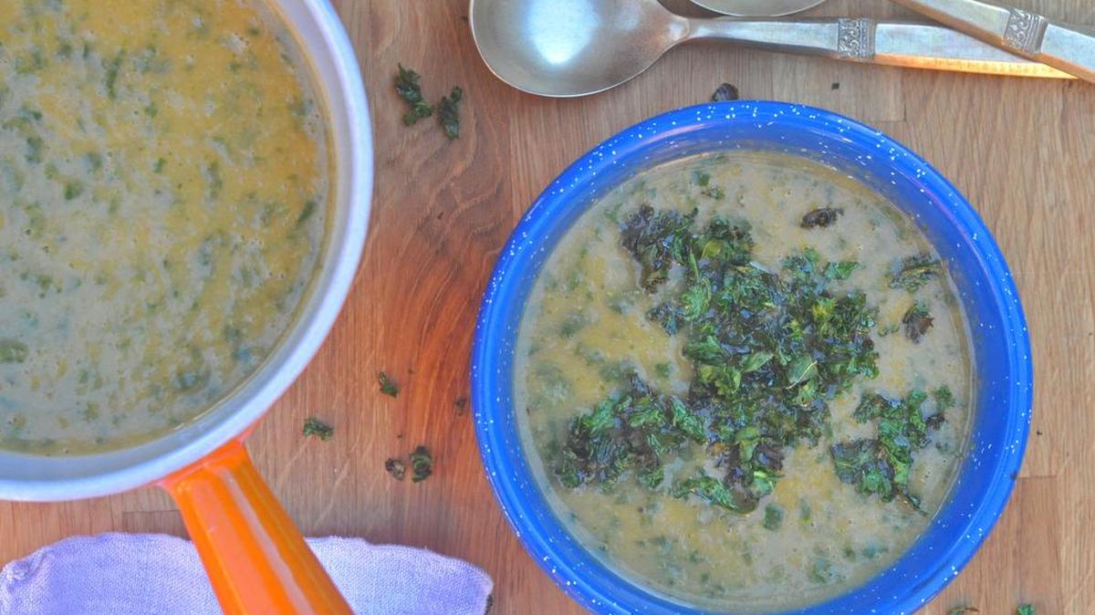 You can vary Market soup depending on what you have on hand — you can add leftover already-cooked vegetables, too.