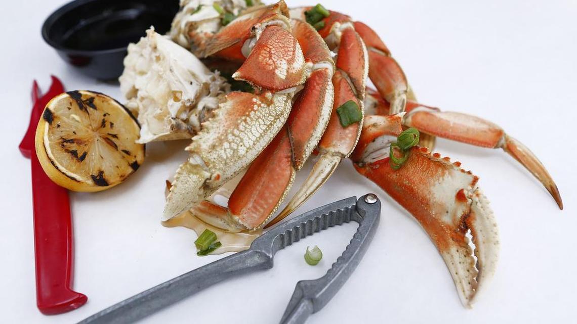 Dungeness crab at Craft and Crab Seafood House in Colleyville