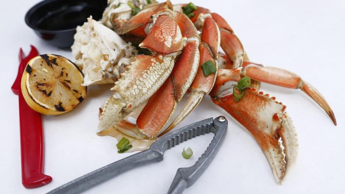 Dungeness crab at Craft and Crab Seafood House in Colleyville