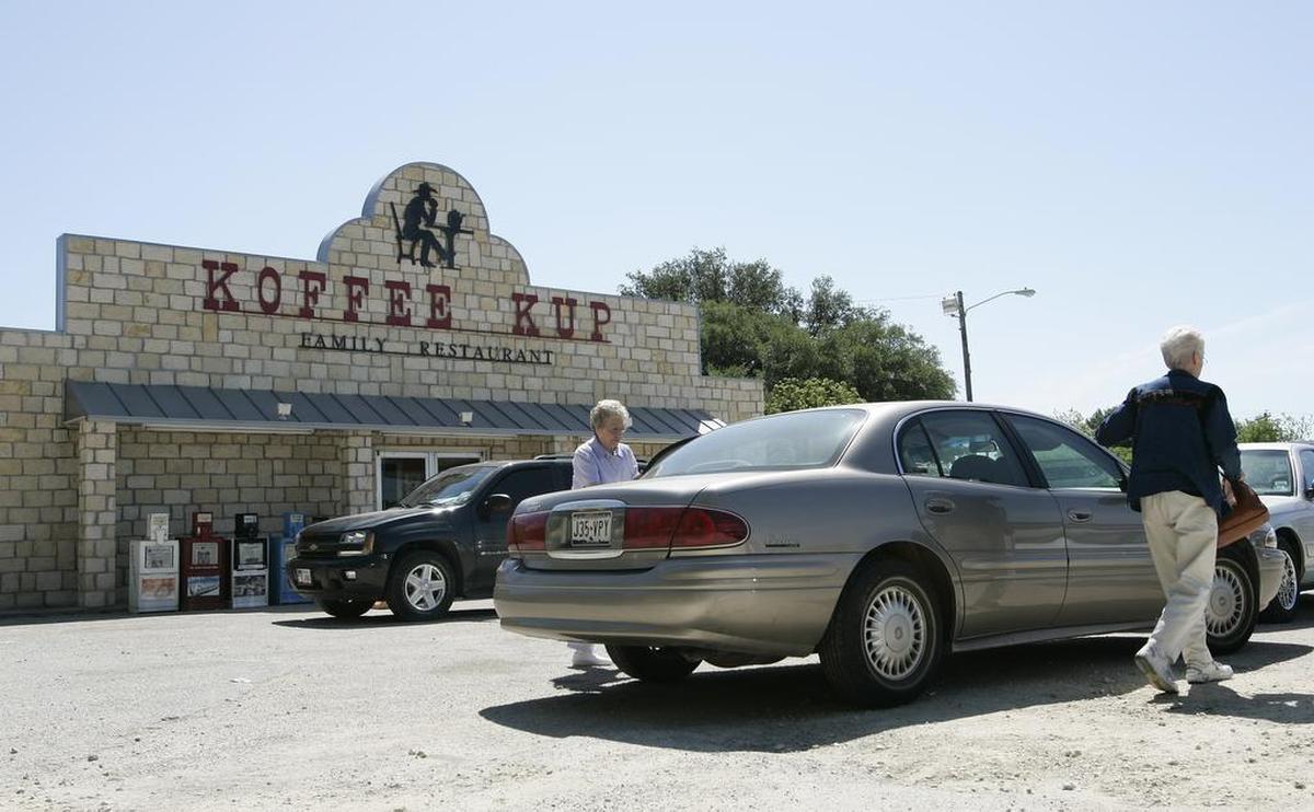 The Koffee Kup Family Restaurant in Hico.