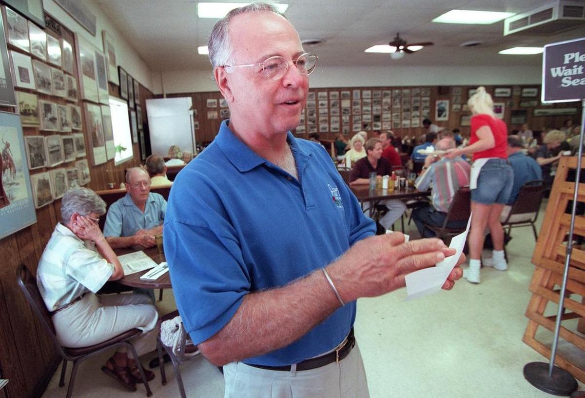 Paris Coffee Shop owner Mike Smith helped lobby for Texas Chicken-Fried Steak Day.