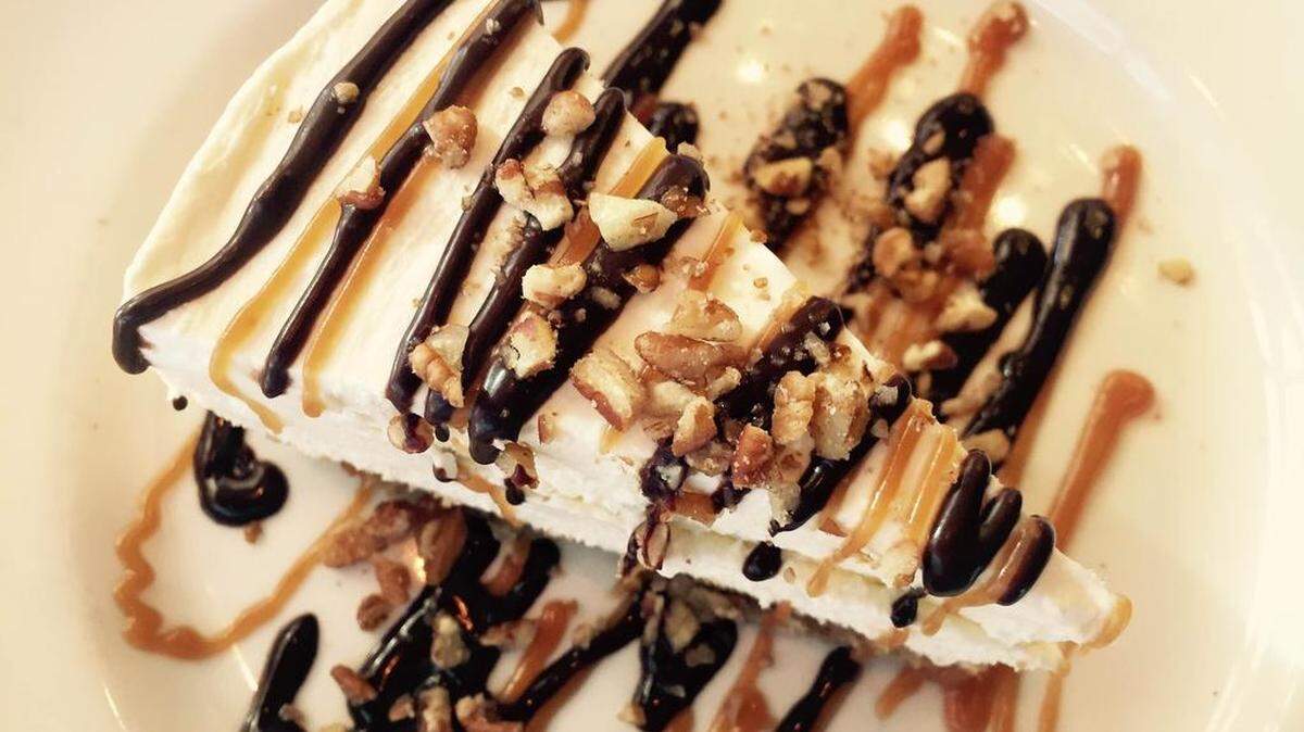 
Turtle cheesecake is a special Restaurant Week dessert at Del Frisco’s Grille.
