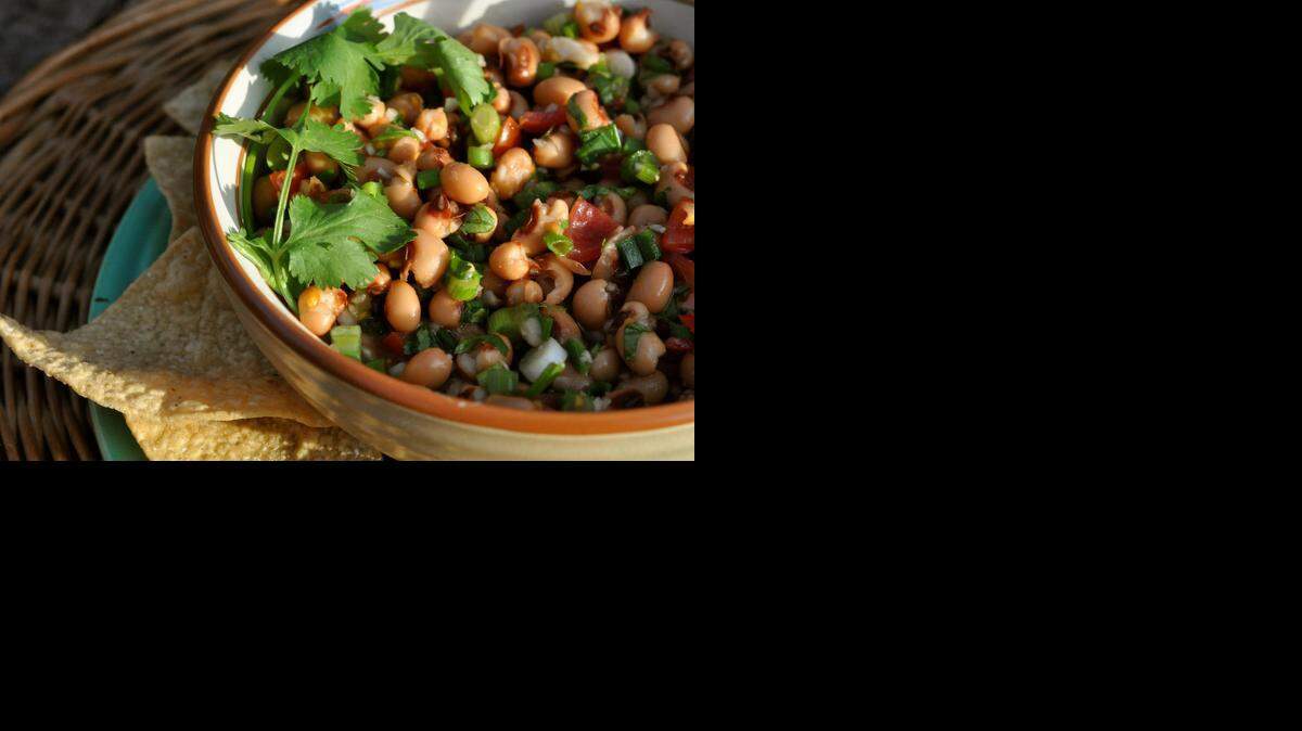 
Spain meets Tex-Mex in this Black-Eyed Pea Pico, made with a splash of sherry
vinegar instead of lime juice. 
