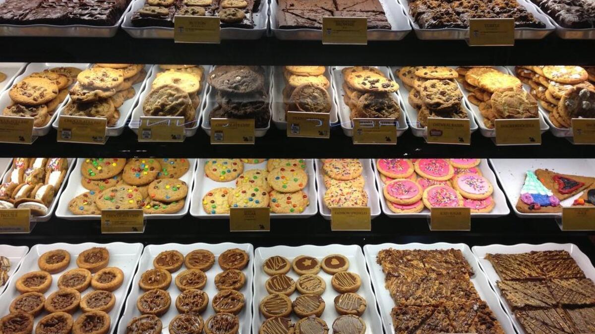 A glimpse of the wares at Nestlé Toll House Café